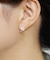 【 Solo　Pierce】K18・K10  クレマチスハーフピアス