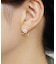 【 Solo　Pierce】K18・K10  クレマチスハーフピアス