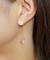 【 Solo　Pierce】K18・K10　花桃ハーフピアス