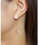 【 Solo　Pierce】K18・K10　花桃ハーフピアス