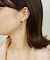 【 Solo　Pierce】K18・K10　花桃ハーフピアス