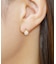 【 Solo Pierce】K18・K10 パイナップルハーフピアス