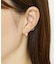 【 Solo Pierce】K18・K10 パイナップルハーフピアス