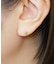 【 Solo Pierce】[ セカンドピアス] K18ダイヤモンド ネコハーフピアス