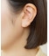 【 Solo Pierce】[ セカンドピアス] K18ダイヤモンド ネコハーフピアス