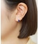 【 Solo Pierce】【 推しカラー】K18・K10 ラピスラズリ ラウンドハーフピアス