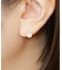 【 Solo Pierce】【 推しカラー】K18・K10 ムーンストーン ラウンドハーフピアス