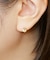 【 Solo Pierce】【 推しカラー】K18・K10 レモンクォーツ しずくハーフピアス