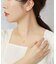K10 ダイヤモンド パール クローバーネックレス( YG)