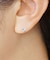 [ セカンドピアス]Pt アクアマリンピアス