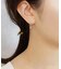 K14・K10 ダイヤモンド ワイヤーピアス　(WG)