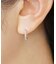 【 Solo Pierce】ダイヤモンドスナップハーフピアス