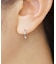 【 Solo Pierce】サークルスナップハーフピアス( Pt)