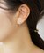 【 Solo Pierce】ダイヤモンドミニマムスナップハーフピアス( Pt)