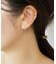 【 Solo Pierce】ダイヤモンドミニマムスナップハーフピアス( Pt)