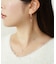 【 Palette】K18・K10　ルビー チャームセット　ピアス［ Twilight］( YG)