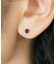 [ セカンドピアス]Pt アメジストピアス(4mm)