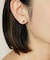 [ セカンドピアス]Pt アメジストピアス(4mm)