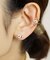【 Solo Pierce】SV・K10　アネモネハーフピアス
