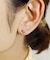 【 Solo Pierce】K18・K10 睡蓮 ハーフピアス