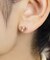 【 Solo Pierce】K18・K10 蝶 ハーフピアス