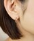 K18/10パニエ フープピアス