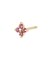 【 Solo Pierce】[ セカンドピアス] K18ピンクトルマリン ハーフピアス