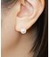 プラチナ アコヤパールピアス