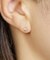 [ セカンドピアス]Pt イエローベリルピアス