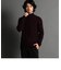 【WEB限定】７ＧＧ　ヘリンボーンタートルネックニット