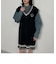 配色ステッチルーズCPOシャツ