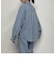 配色ステッチルーズCPOシャツ