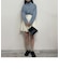 配色ステッチルーズCPOシャツ