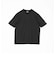 メランジジャカード モックネックTシャツ