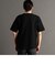 サイドジップ 半袖ニットTシャツ
