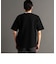 サイドジップ 半袖ニットTシャツ