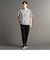 ボタニカルプリント 半袖Tシャツ