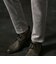 【ＷＥＢ限定】ポンチスウェードムラスモーク柄ストレッチパンツ