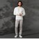 【ＷＥＢ限定】ポンチスウェードムラスモーク柄ストレッチパンツ