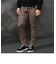 【ＷＥＢ限定】ポンチスウェードムラスモーク柄ストレッチパンツ