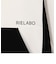 【RIELABO】パネル切り替えデザインジップアップパーカ