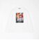 【RIELABO】グラフィックプリントクルーネック長袖Ｔシャツ