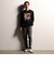 【RIELABO】グラフィックプリントクルーネック長袖Ｔシャツ
