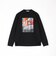【RIELABO】グラフィックプリントクルーネック長袖Ｔシャツ