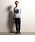 【RIELABO】グラフィックプリントクルーネック長袖Ｔシャツ