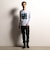 【RIELABO】グラフィックプリントクルーネック長袖Ｔシャツ