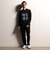 【RIELABO】グラフィックプリントクルーネック長袖Ｔシャツ