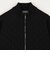 【RIELABO】ブロックチェック スタンドニットブルゾン