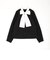 ハイショクリボンボウタイブラウス