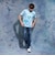 【WEB限定】ムラ柄ロゴプリント半袖Ｔシャツ